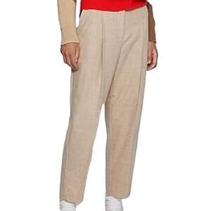Boss Hugo Boss Women's C_Tocata Khaki Slacks Size 10 New With Tags